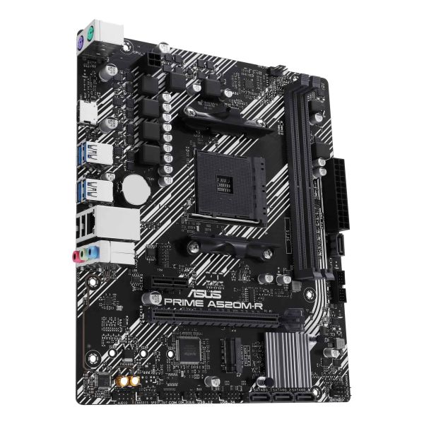 ASUS PRIME A520M-R AMD A520 Socket AM4 micro ATX (90MB1H60-M0EAY0)