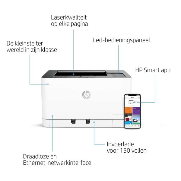 HP Color Laser 150nw, Print (4ZB95A)
