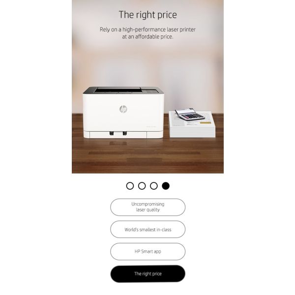 HP Color Laser 150nw, Print (4ZB95A)