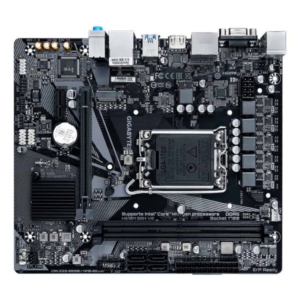 GIGABYTE H610M S2H V2 moederbord Intel H610 Express LGA 1700 micro ATX (H610M S2H V2) GIGABYTE H610M S2H V2 moederbord Intel H610 Express LGA 1700 micro ATX (H610M S2H V2)