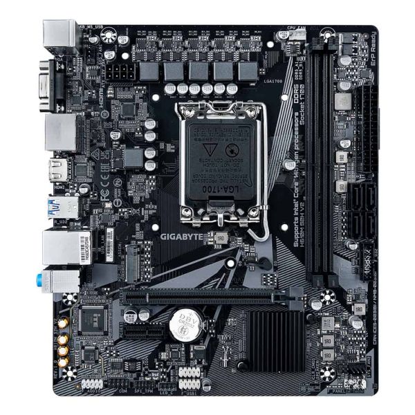 GIGABYTE H610M S2H V2 moederbord Intel H610 Express LGA 1700 micro ATX (H610M S2H V2) GIGABYTE H610M S2H V2 moederbord Intel H610 Express LGA 1700 micro ATX (H610M S2H V2)