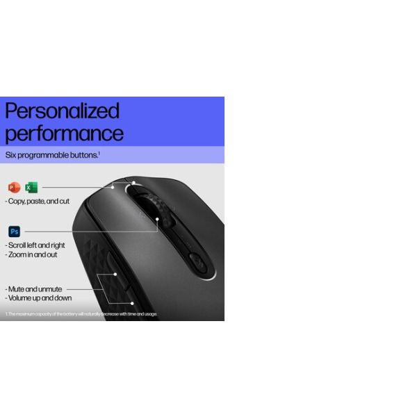HP 695 Rechargeable Wireless Mouse (8F1Y4AA#ABB)