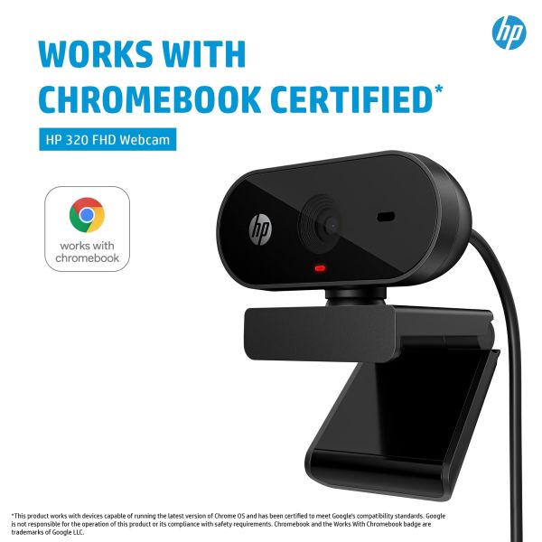 HP 320 FHD-webcam (53X26AA#ABB)