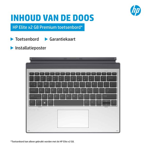 HP Elite x2 G8 Premium toetsenbord (55G42AA#ABB)