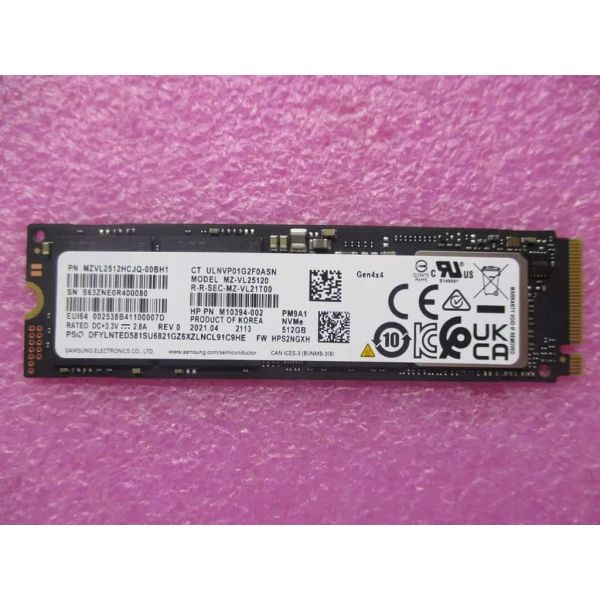HP CRU SHIPS M.2 SSD 512GB Opslagmodule (5704327525950)