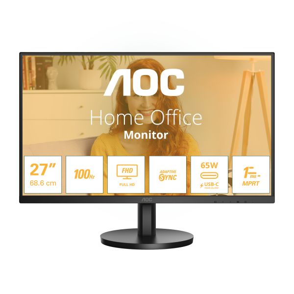 AOC 27B3CA2 computer monitor 68,6 cm (27") 1920 x 1080 Pixels Full HD LED Zwart (27B3CA2)