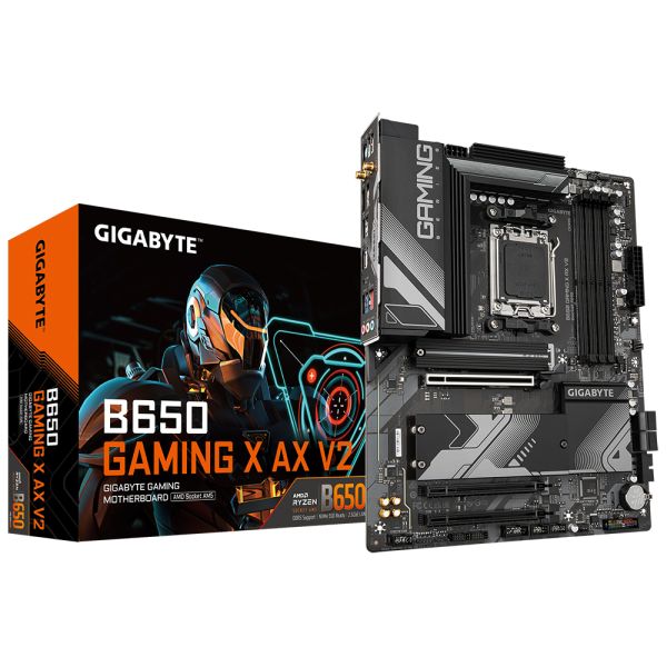 Gigabyte B650 GAMING X AX V2 moederbord AMD B650 Socket AM5 ATX (B650 GAMING X AX V2)