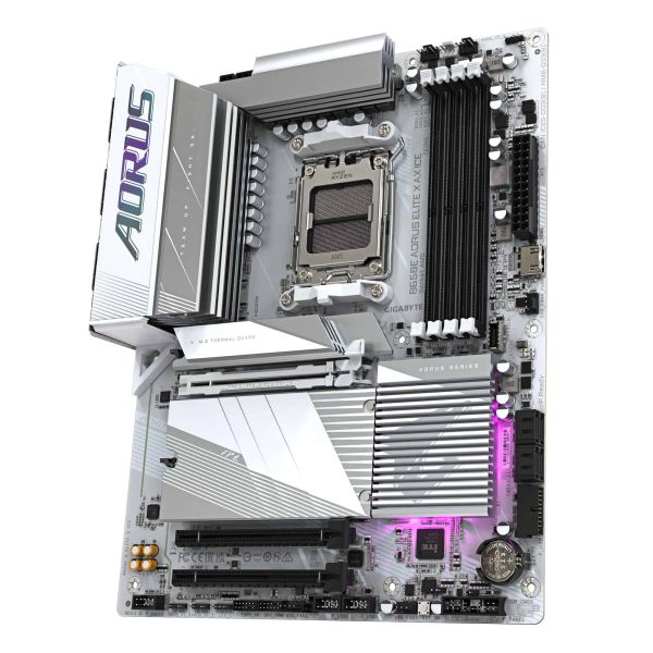 Gigabyte B650E AORUS ELITE X AX ICE moederbord AMD B650 Socket AM5 ATX (B650E A ELITE X ICE)