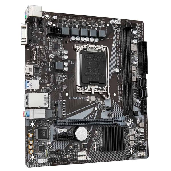Gigabyte H610M H V2 moederbord Intel H610 Express LGA 1700 micro ATX (H610M H V2)