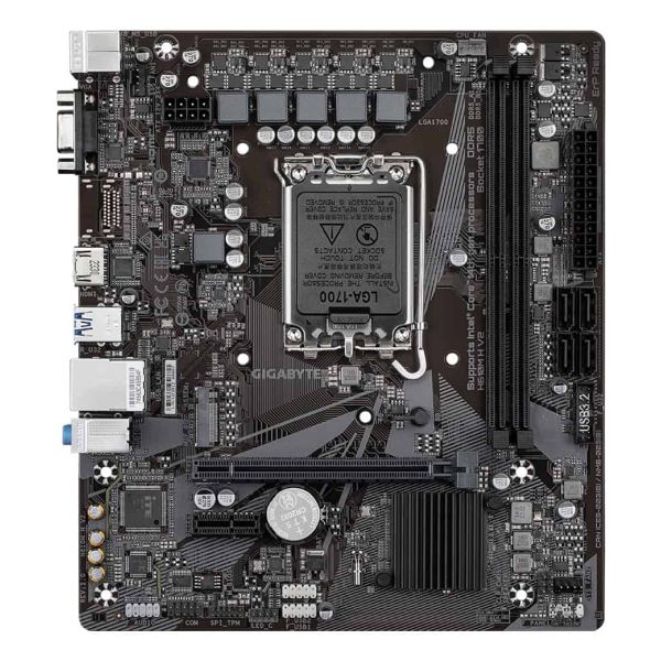 GIGABYTE H610M H V2 moederbord Intel H610 Express LGA 1700 micro ATX (H610M H V2)