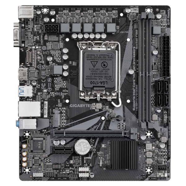 Gigabyte H610M H V3 DDR4 moederbord Intel H610 Express LGA 1700 micro ATX (H610M H V3 DDR4)