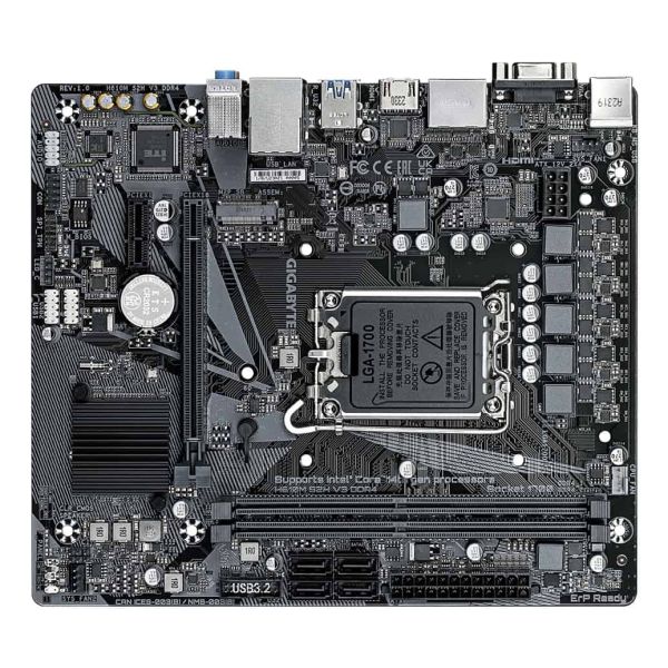 GIGABYTE H610M S2H V3 DDR4 moederbord Intel H610 Express LGA 1700 micro ATX (H610M S2H V3 DDR4)