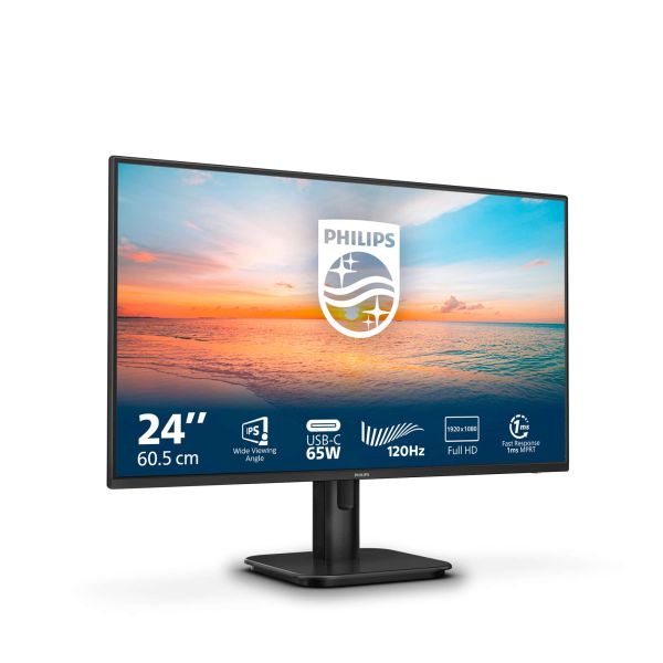 Philips 1000 series 24E1N1300A/00 computer monitor 60,5 cm (23.8") 1920 x 1080 Pixels Full HD LCD Zwart (24E1N1300A/00) Philips 1000 series 24E1N1300A/00 computer monitor 60,5 cm (23.8") 1920 x 1080 Pixels Full HD LCD Zwart (24E1N1300A/00)