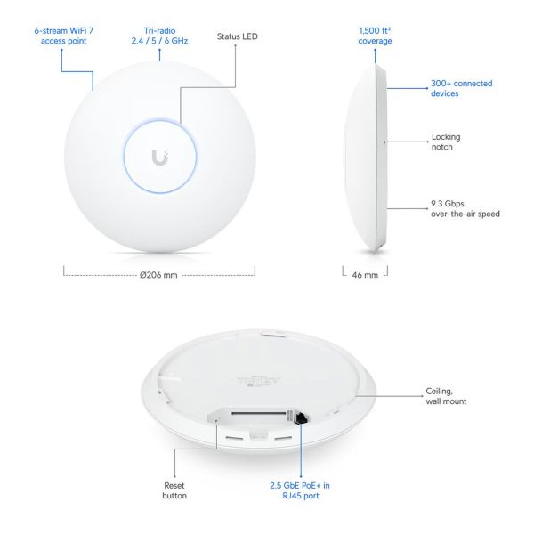 Ubiquiti UniFi U7 Pro (U7-PRO)