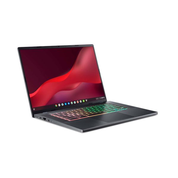 Acer Chromebook 516 GE CBG516-1H-52B9 40,6 cm (16") WQXGA Intel® Core™ i5 i5-1240P 8 GB LPDDR4x-SDRAM 128 GB SSD Wi-Fi 6E (802.11ax) ChromeOS Grijs (NX.KCWEH.006)