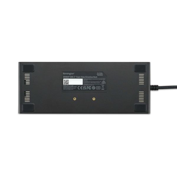 Kensington SD4842P EQ Bedraad USB 3.2 Gen 2 (3.1 Gen 2) Type-C Zwart (K32810EU)
