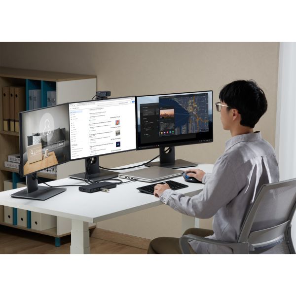 Kensington SD4842P EQ USB-C 10Gbps Triple Video Driverless Docking Station met 100W Power Delivery (K32810EU)