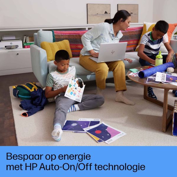 HP Smart Tank 5107 All-in-One-printer, Kleur, Printer voor Thuis en thuiskantoor, Printen, kopiëren, scannen, Draadloos; printertank voor grote volumes; printen vanaf telefoon of tablet; scannen naar pdf (5D1B1A#BHC)