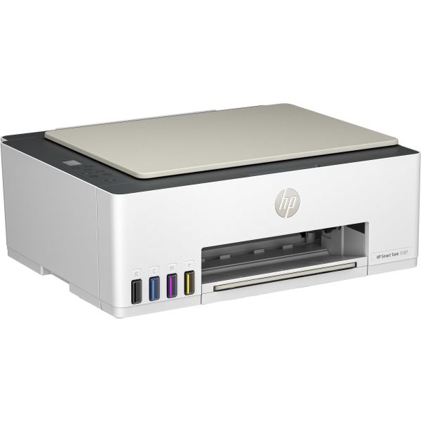 HP Smart Tank 5107 All-in-One-printer, Kleur, Printer voor Thuis en thuiskantoor, Printen, kopiëren, scannen, Draadloos; printertank voor grote volumes; printen vanaf telefoon of tablet; scannen naar pdf (5D1B1A#BHC)