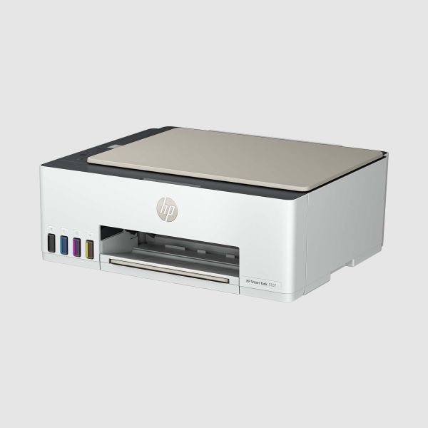 HP Smart Tank 5107 All-in-One-printer, Kleur, Printer voor Thuis en thuiskantoor, Printen, kopiëren, scannen, Draadloos; printertank voor grote volumes; printen vanaf telefoon of tablet; scannen naar pdf (5D1B1A#BHC)