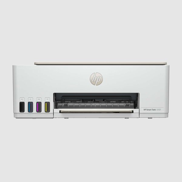 HP Smart Tank 5107 All-in-One-printer, Kleur, Printer voor Thuis en thuiskantoor, Printen, kopiëren, scannen, Draadloos; printertank voor grote volumes; printen vanaf telefoon of tablet; scannen naar pdf (5D1B1A#BHC)