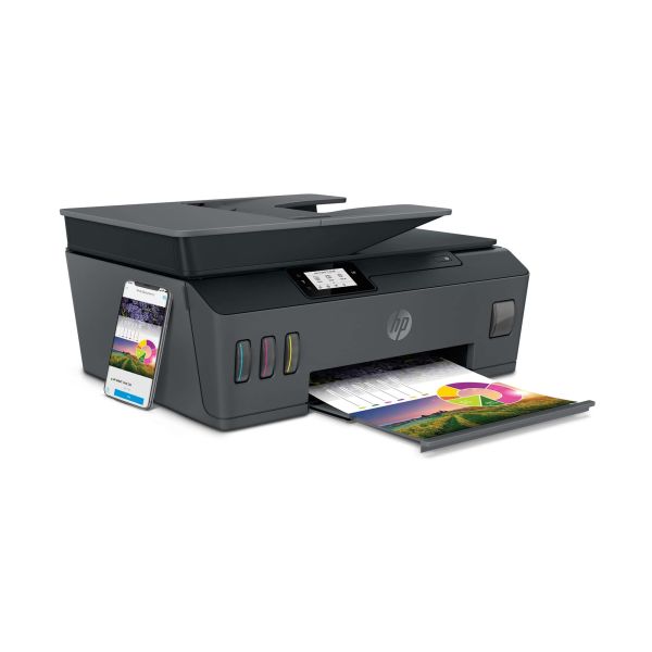 HP Smart Tank Plus 570 draadloze All-in-One, Printen, scannen, kopiëren, automatische documentinvoer, draadloos, Scans naar pdf (5HX14A#BHC)