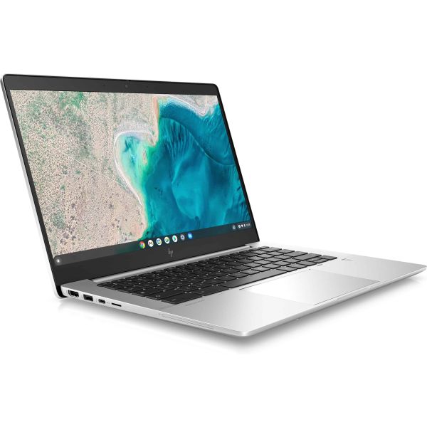 HP Elite c640 G3 i3-1215U Chromebook 35,6 cm (14") Full HD Intel® Core™ i3 8 GB LPDDR4x-SDRAM 128 GB SSD Wi-Fi 6E (802.11ax) ChromeOS Zilver (5Q7G2EA#ABH)