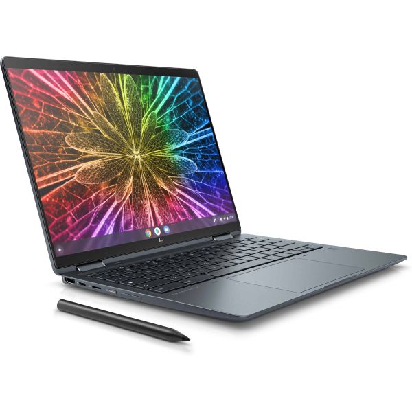 HP Elite Dragonfly Chromebook Enterprise i5-1245U 34,3 cm (13.5") Touchscreen WUXGA+ Intel® Core™ i5 8 GB LPDDR4x-SDRAM 256 GB SSD Wi-Fi 6 (802.11ax) ChromeOS Grijs (5Q7L6EA#ABH)