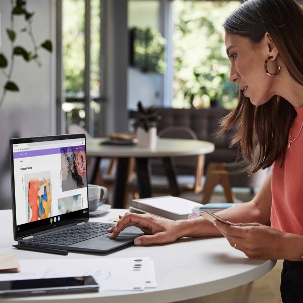 HP Elite Dragonfly Chromebook i7-1255U 34,3 cm (13.5") Touchscreen WUXGA+ Intel® Core™ i7 16 GB LPDDR4x-SDRAM 256 GB SSD Wi-Fi 6 (802.11ax) ChromeOS Grijs (5Q7L8EA#ABH)