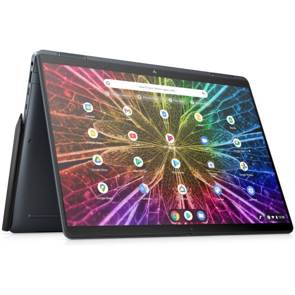 HP Elite Dragonfly Chromebook i7-1255U 34,3 cm (13.5") Touchscreen WUXGA+ Intel® Core™ i7 16 GB LPDDR4x-SDRAM 256 GB SSD Wi-Fi 6 (802.11ax) ChromeOS Grijs (5Q7L8EA#ABH)