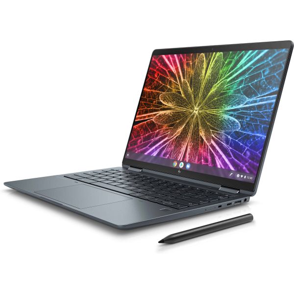HP Elite Dragonfly Chromebook Intel® Core™ i7 i7-1255U 34,3 cm (13.5") Touchscreen WUXGA+ 16 GB LPDDR4x-SDRAM 256 GB SSD Wi-Fi 6 (802.11ax) ChromeOS Grijs (5Q7L8EA#ABH)