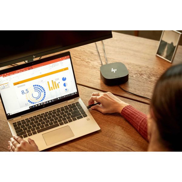 HP USB-C/A universeel dock G2 (5TW13AA#ABB) 7/7 HP USB-C/A universeel dock G2 (5TW13AA#ABB)