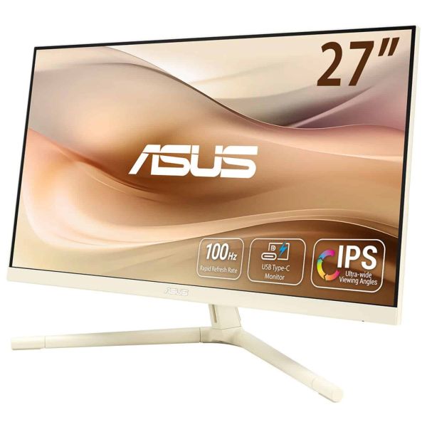 ASUS VU279CFE-M computer monitor 68,6 cm (27") 1920 x 1080 Pixels Full HD LCD Beige (90LM09IM-B01K70)