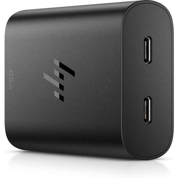 HP 65W GaN USB-C laptoplader (600Q8AA#ABB)