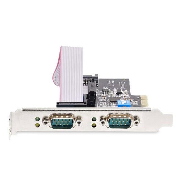 StarTech 2-PORT SERIAL PCIE CARD RS232/422/485 (2S232422485-PC-CARD) StarTech 2-Port Seriële PCIe Kaart (2S232422485-PC-CARD)