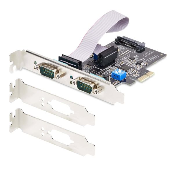 StarTech 2-Port Seriële PCIe Kaart (2S232422485-PC-CARD)
