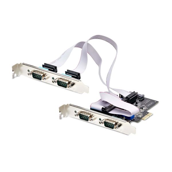 StarTech 4-Port Seriële PCIe Kaart (PS74ADF-SERIAL-CARD)