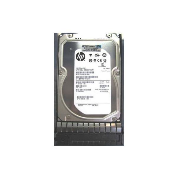 Hewlett Packard Enterprise 3TB hot-plug dual-port SAS hard disk drive 3.5" 3000 GB (625031-B21)