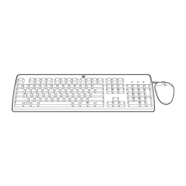 Hewlett Packard Enterprise 631344-B21 toetsenbord Inclusief muis USB QWERTY Engels Zwart (631344-B21) Hewlett Packard Enterprise 631344-B21 toetsenbord Inclusief muis USB QWERTY Engels Zwart (631344-B21)