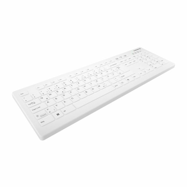 CHERRY AK-C8112 toetsenbord RF Draadloos QWERTY Engels Wit (AK-C8112-FU1-W/GB)