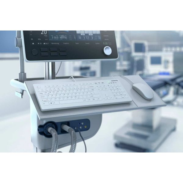 CHERRY AK-C8112 toetsenbord USB QWERTY Engels Wit (AK-C8112-U1-W/GB)