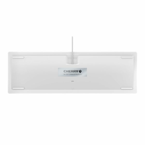 CHERRY AK-C8112 toetsenbord USB QWERTY Engels Wit (AK-C8112-US-W/GB)