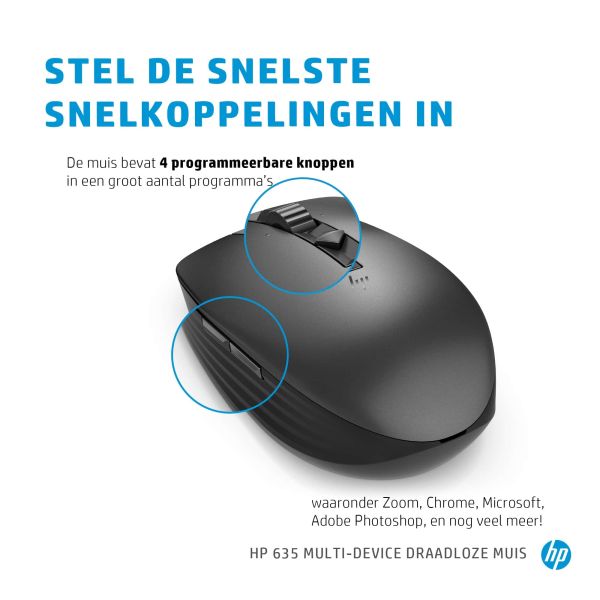 HP 635 draadloze muis voor meerdere apparaten (1D0K2AA)