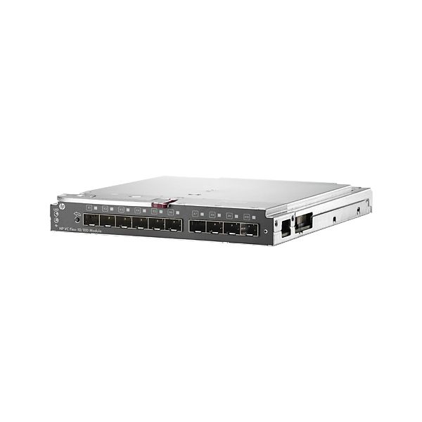 Hewlett Packard Enterprise Virtual Connect Flex-10/10D Module for c-Class BladeSystem network switch module 10 Gigabit (639852-001)