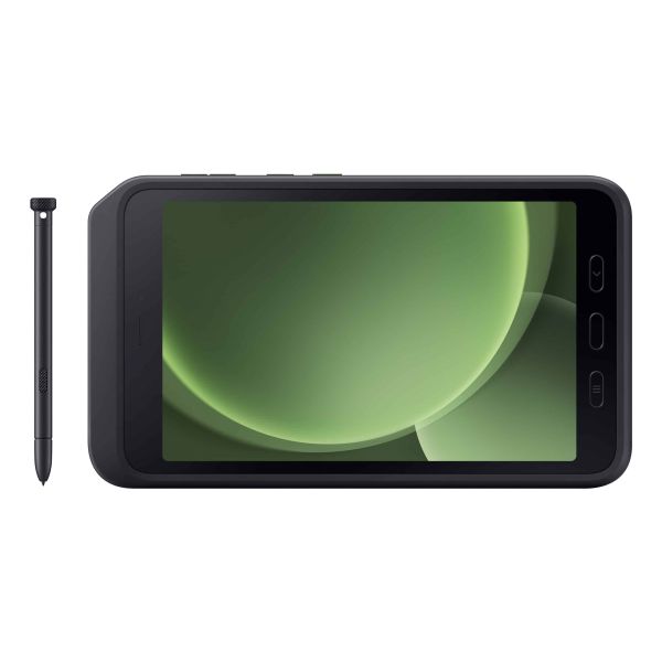 Samsung Galaxy Tab Active5 Enterprise Edition 5G Samsung Exynos LTE-TDD & LTE-FDD 128 GB 20,3 cm (8") 6 GB Wi-Fi 6 (802.11ax) Android 14 Groen (SM-X306BZGAEEB)