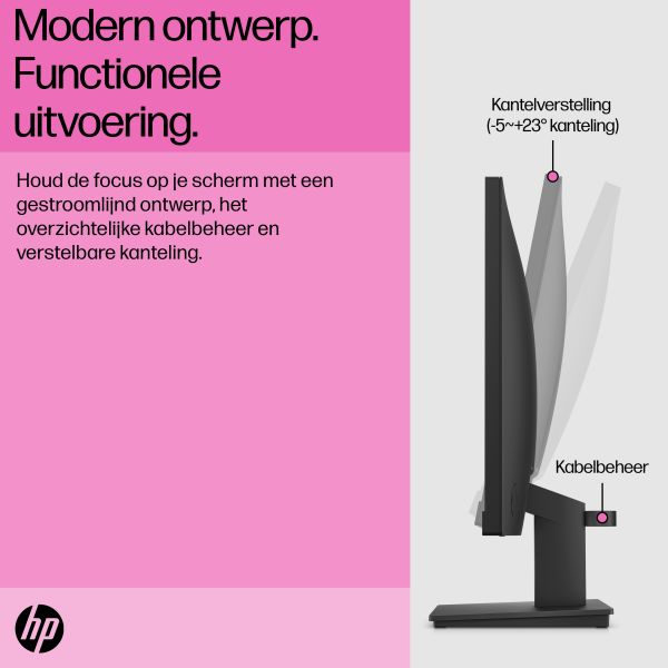 HP P22 G5 computer monitor 54,6 cm (21.5") 1920 x 1080 Pixels Full HD Zwart (64X86AA#ABB)