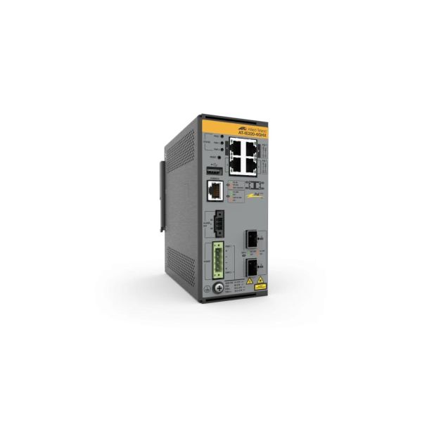 Allied Telesis AT-IE220-6GHX-80 Managed L2 Gigabit Ethernet (10/100/1000) Power over Ethernet (PoE) Grijs (AT-IE220-6GHX-80)