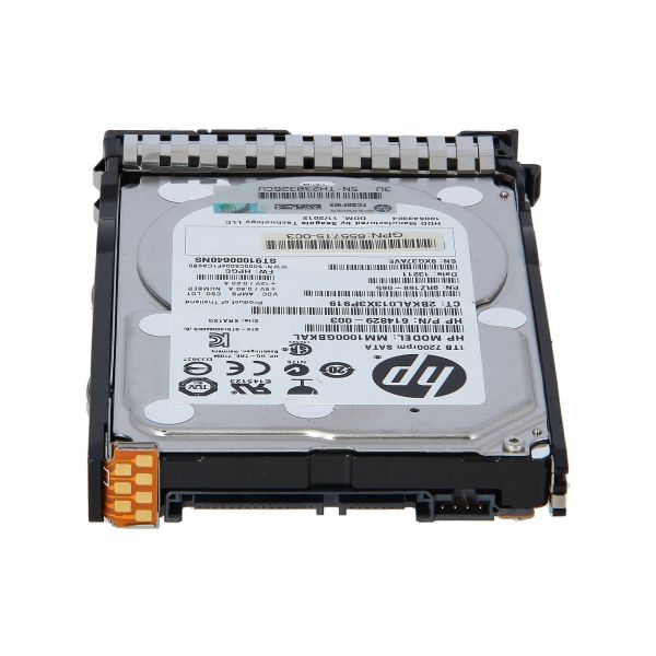 HP 1TB HDD - 2.5 inch SFF - SATA 6Gb/s - 7200RPM - Midline (655710-B21)