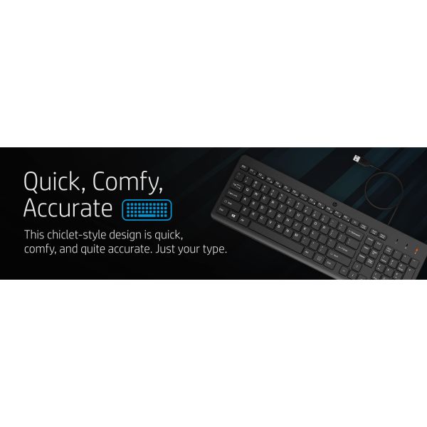 HP 150 Wired Keyboard (664R5AA#ABB)