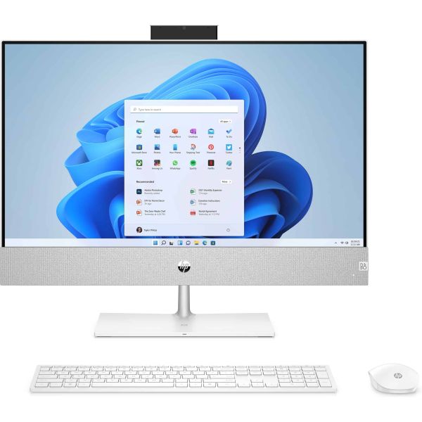 HP Pavilion 24-ca1220nd AMD Ryzen™ 7 60,5 cm (23.8") 1920 x 1080 Pixels 16 GB DDR4-SDRAM 512 GB SSD Alles-in-één-pc Windows 11 Home Wi-Fi 6 (802.11ax) Wit (667H7EA#ABH) HP Pavilion 24-ca1220nd AMD Ryzen™ 7 60,5 cm (23.8") 1920 x 1080 Pixels 16 GB DDR4-SDRAM 512 GB SSD Alles-in-één-pc Windows 11 Home Wi-Fi 6 (802.11ax) Wit (667H7EA#ABH)